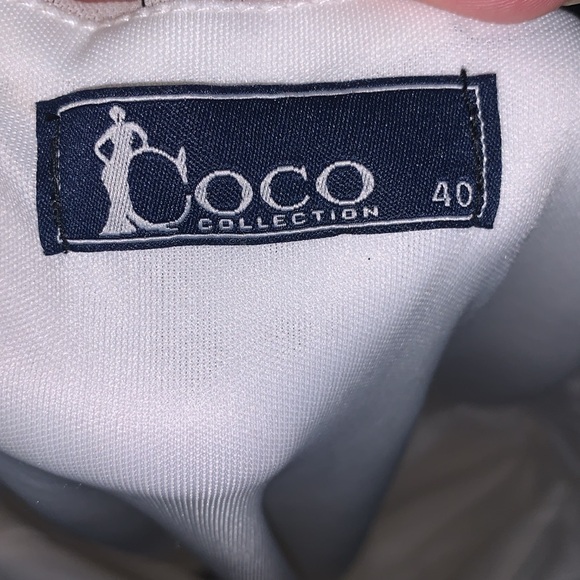 COCO collection 40 womens full length formal prom wedding gown - Picture 9 of 9